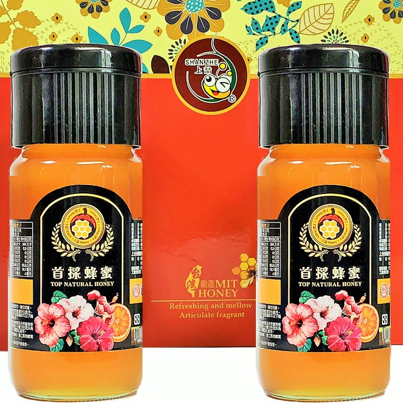 [上喆蜂蜜]首採蜂蜜禮盒-700g(2入)